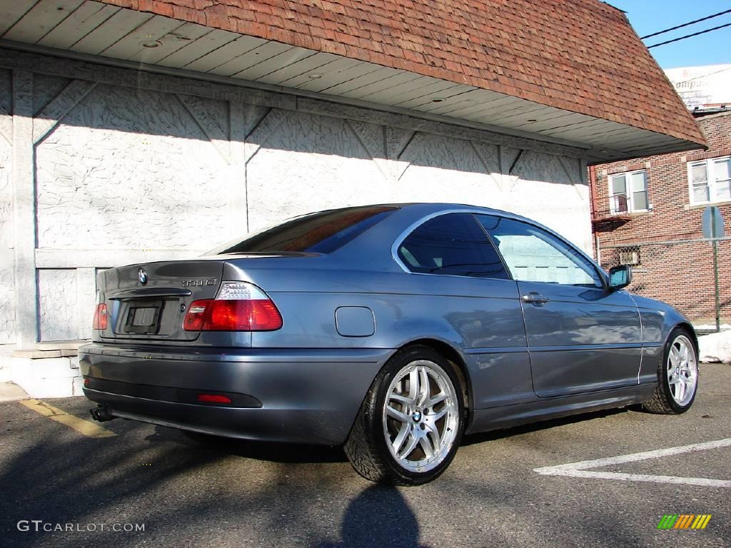 2004 3 Series 330i Coupe - Silver Grey Metallic / Black photo #4