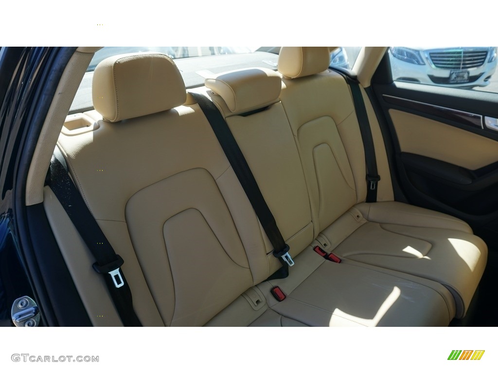 2013 A4 2.0T quattro Sedan - Scuba Blue Metallic / Velvet Beige/Black photo #7