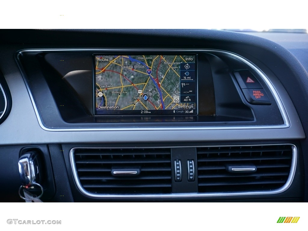 2013 A4 2.0T quattro Sedan - Scuba Blue Metallic / Velvet Beige/Black photo #20