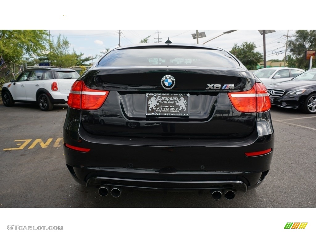 2012 X6 M  - Carbon Black Metallic / Black photo #7