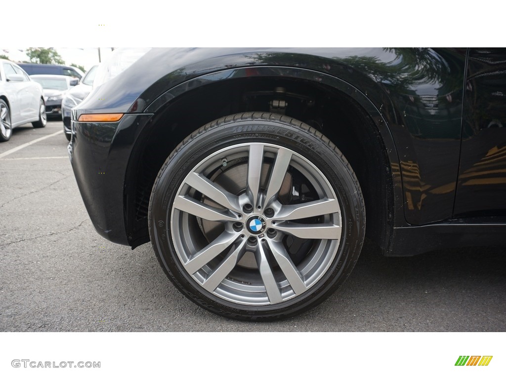 2012 X6 M  - Carbon Black Metallic / Black photo #9