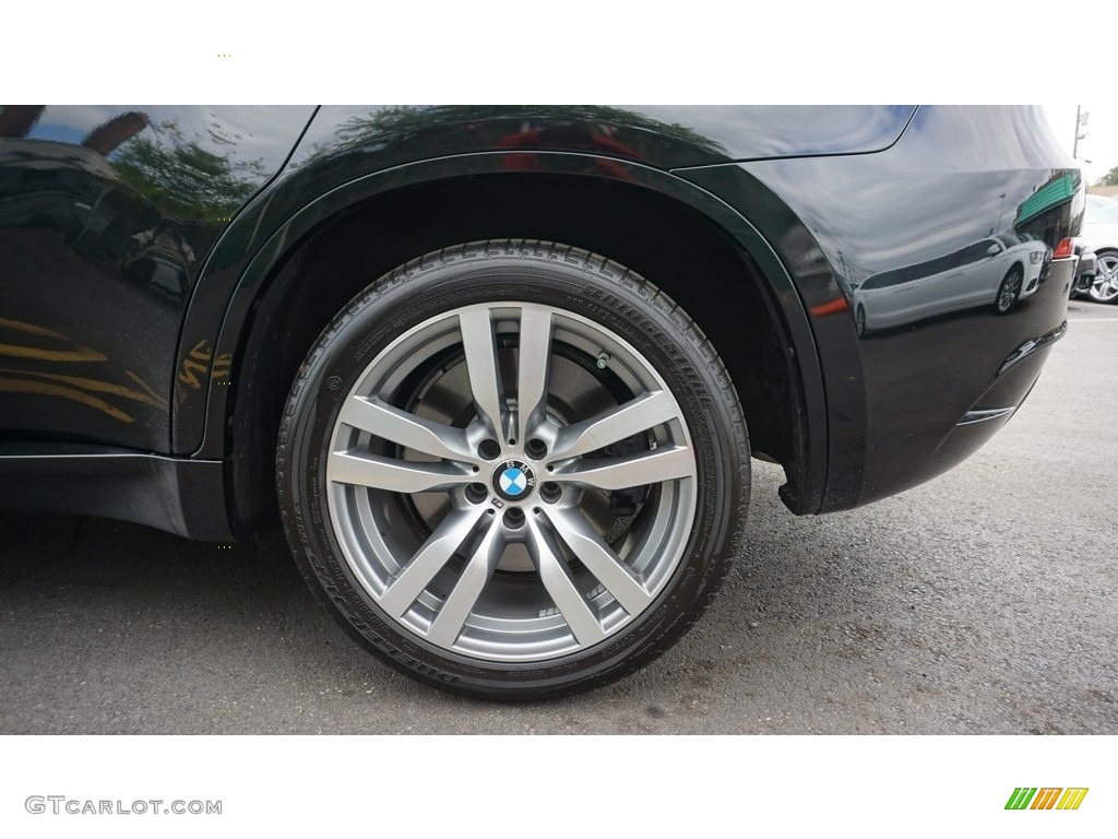2012 X6 M  - Carbon Black Metallic / Black photo #10