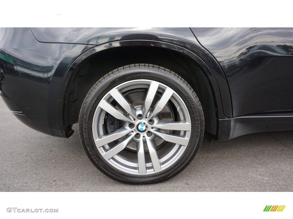 2012 X6 M  - Carbon Black Metallic / Black photo #11
