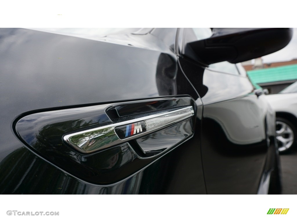 2012 X6 M  - Carbon Black Metallic / Black photo #13