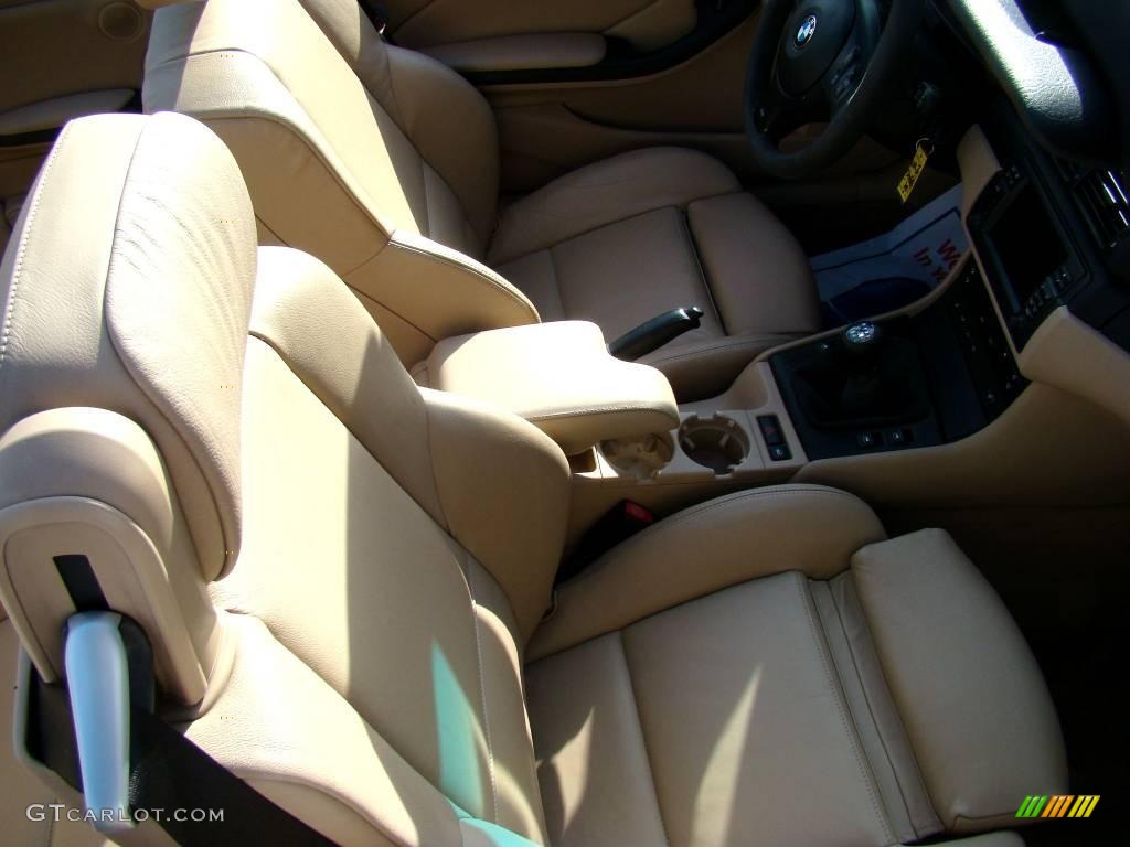 2004 3 Series 330i Convertible - Silver Grey Metallic / Sand photo #33