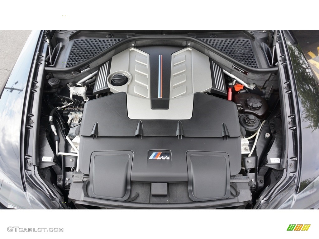 2012 X6 M  - Carbon Black Metallic / Black photo #44