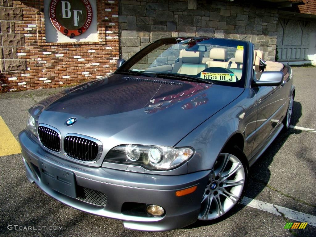 2004 3 Series 330i Convertible - Silver Grey Metallic / Sand photo #39