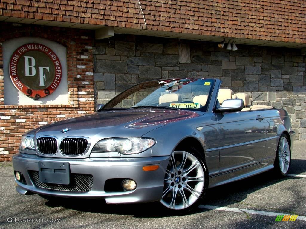 2004 3 Series 330i Convertible - Silver Grey Metallic / Sand photo #41