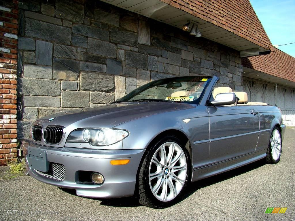 2004 3 Series 330i Convertible - Silver Grey Metallic / Sand photo #43
