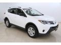 Super White 2013 Toyota RAV4 LE AWD