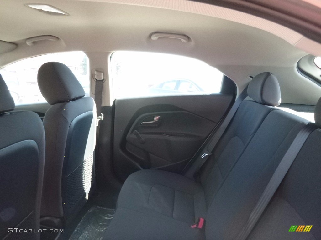Black Interior 2017 Kia Rio LX 5 Door Photo #115993872