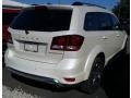 2017 White Noise Tri-Coat Dodge Journey Crossroad AWD  photo #2