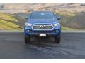 2017 Blazing Blue Pearl Toyota Tacoma TRD Off Road Access Cab 4x4  photo #2