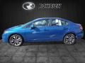 Dyno Blue Pearl - Civic EX Sedan Photo No. 4