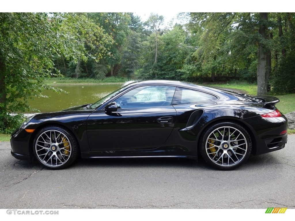 Black 2015 Porsche 911 Turbo S Coupe Exterior Photo #115999581