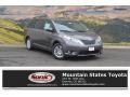 2017 Predawn Gray Mica Toyota Sienna XLE  photo #1