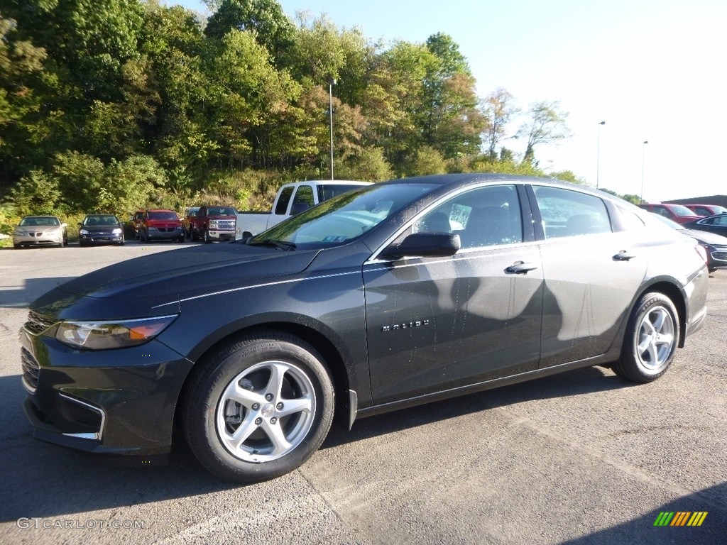 Nightfall Gray Metallic 2017 Chevrolet Malibu LS Exterior Photo #116001294