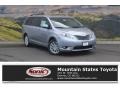 2017 Silver Sky Metallic Toyota Sienna XLE AWD  photo #1