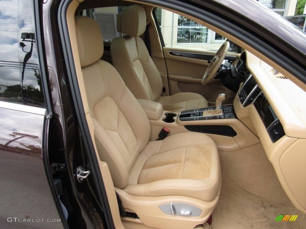 Luxor Beige Interior 2015 Porsche Macan S Photo #116002401