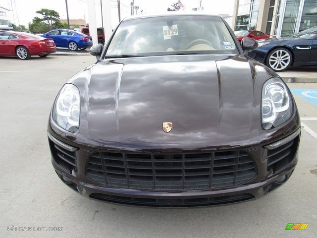 2015 Macan S - Mahogany Metallic / Luxor Beige photo #12