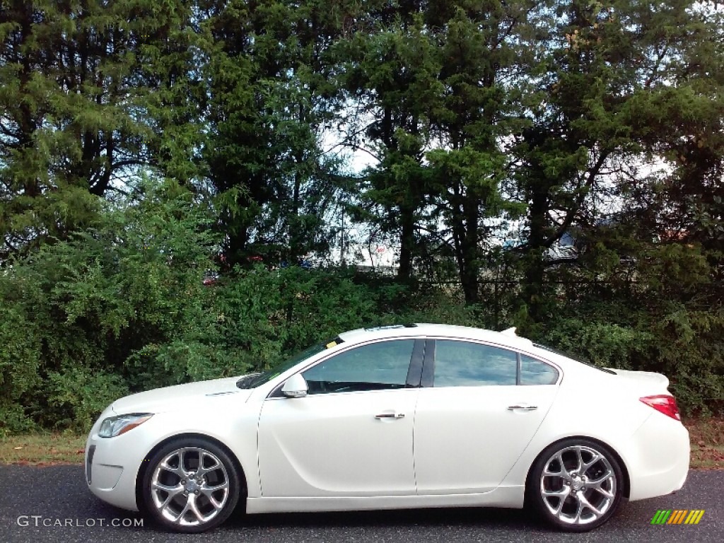 2012 Regal GS - White Diamond Tricoat / Ebony photo #1