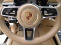 Luxor Beige 2015 Porsche Macan S Steering Wheel