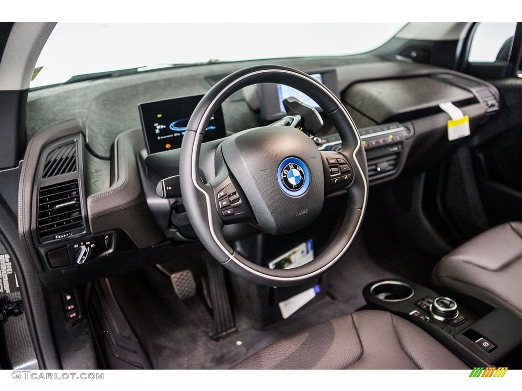 2017 BMW i3 with Range Extender Tera Dalbergia Brown Dashboard Photo #116002998