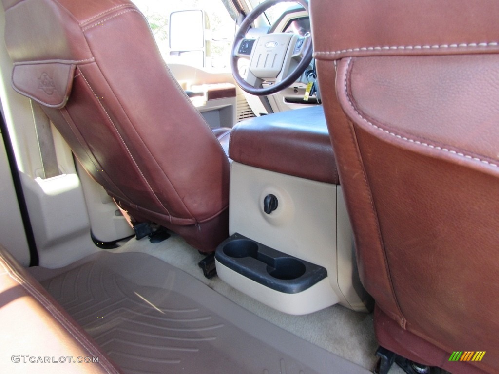 2008 F350 Super Duty King Ranch Crew Cab 4x4 Dually - Dark Copper Metallic / Chaparral Brown photo #18