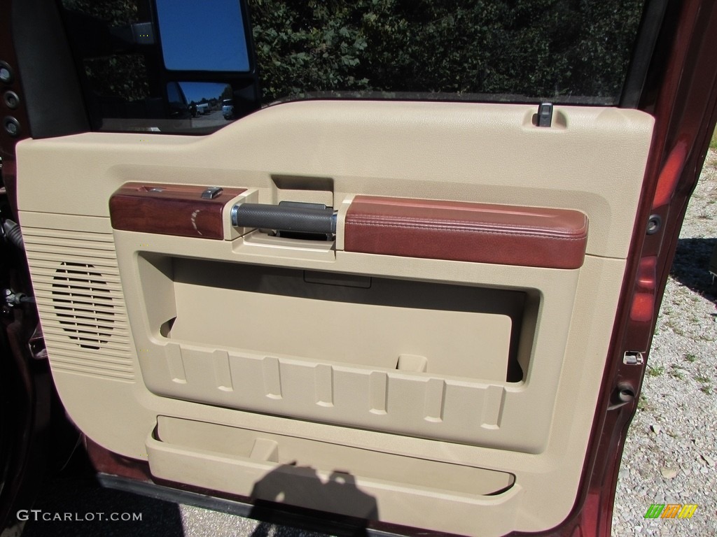 2008 F350 Super Duty King Ranch Crew Cab 4x4 Dually - Dark Copper Metallic / Chaparral Brown photo #20