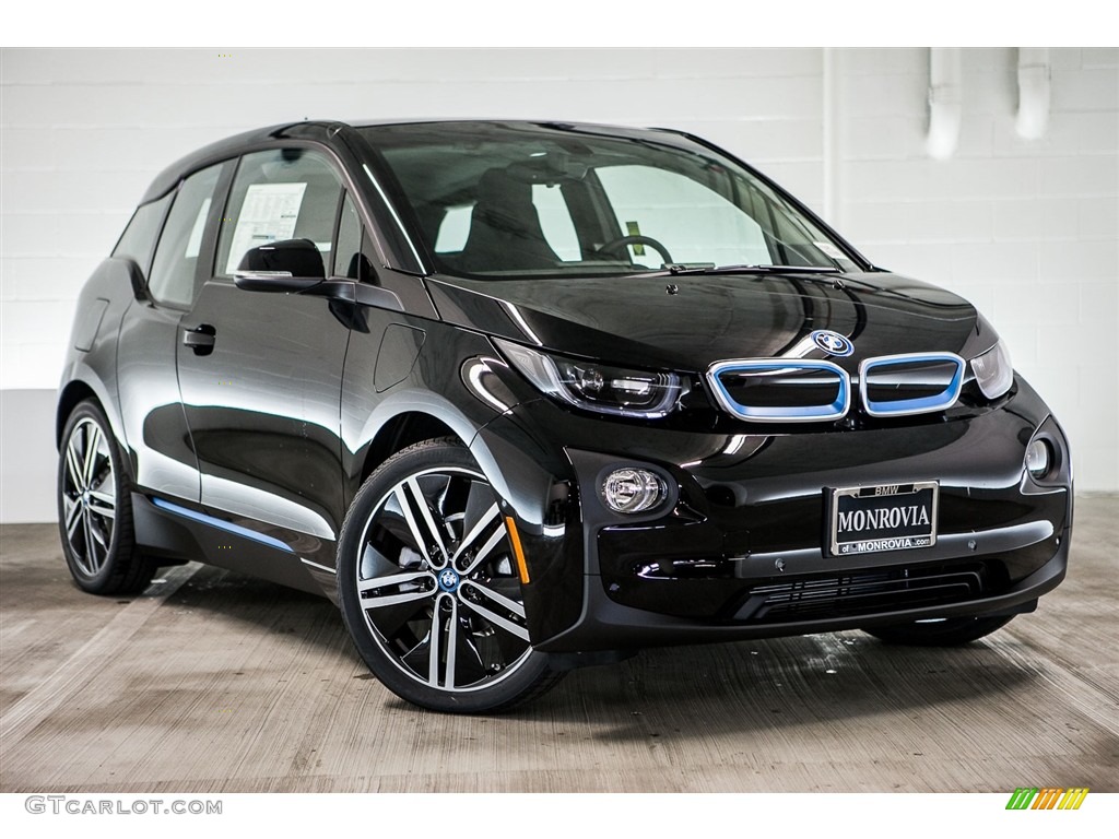 Fluid Black 2017 BMW i3 with Range Extender Exterior Photo #116003178