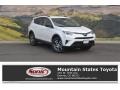 2017 Super White Toyota RAV4 LE AWD  photo #1