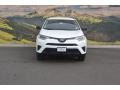 2017 Super White Toyota RAV4 LE AWD  photo #2