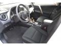 Black 2017 Toyota RAV4 LE AWD Interior Color