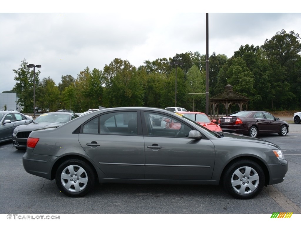 2010 Sonata GLS - Willow Gray / Cocoa photo #2