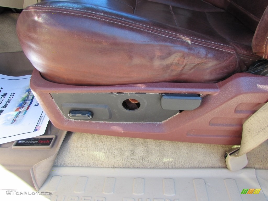 2008 F350 Super Duty King Ranch Crew Cab 4x4 Dually - Dark Copper Metallic / Chaparral Brown photo #32