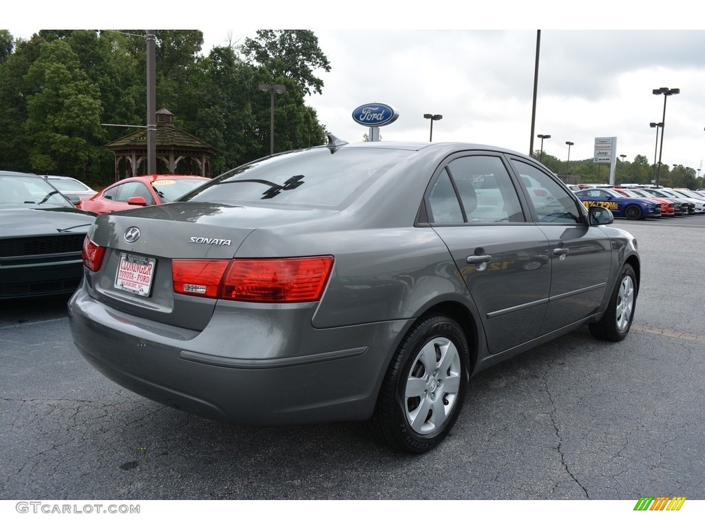 2010 Sonata GLS - Willow Gray / Cocoa photo #3