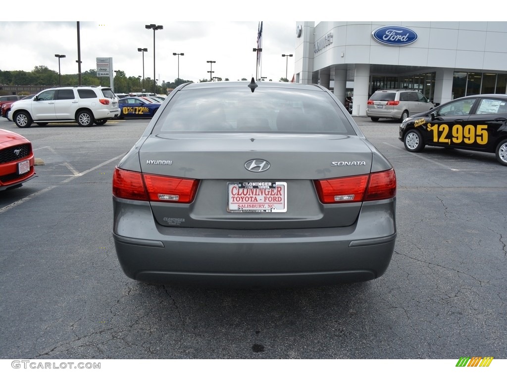 2010 Sonata GLS - Willow Gray / Cocoa photo #4