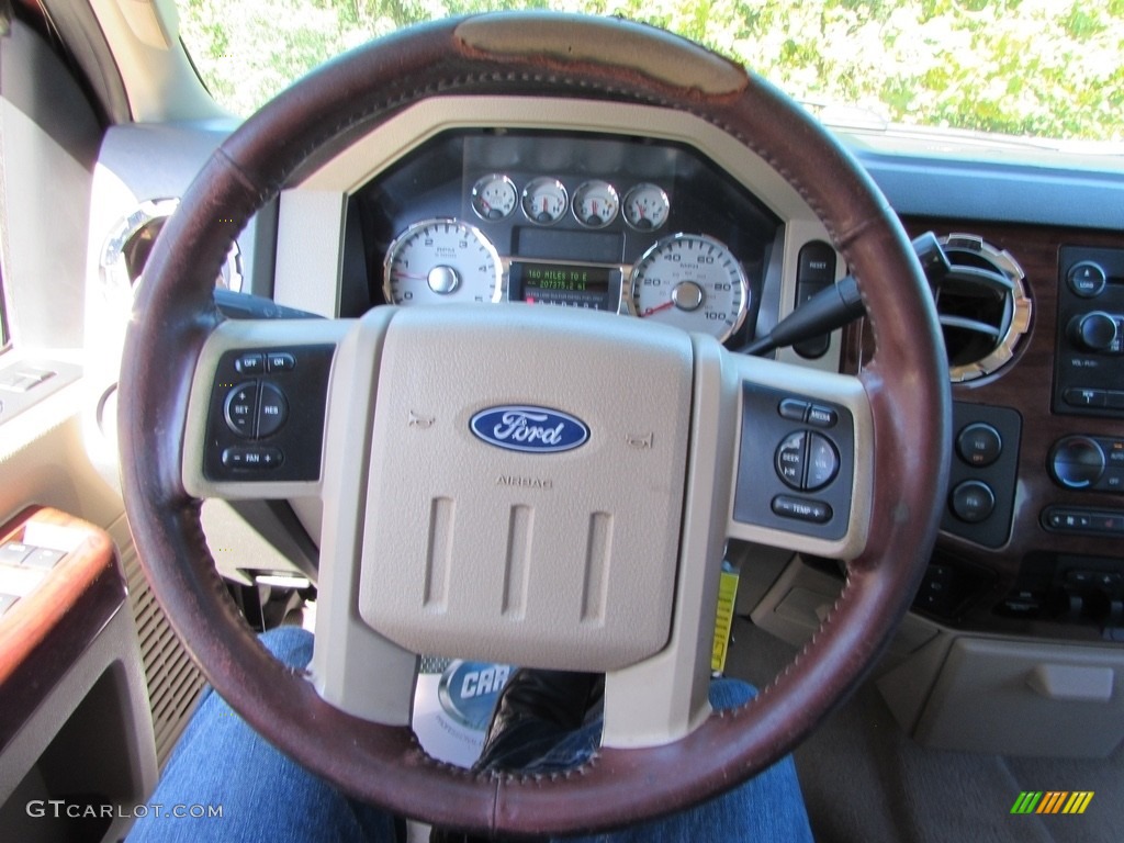 2008 F350 Super Duty King Ranch Crew Cab 4x4 Dually - Dark Copper Metallic / Chaparral Brown photo #41