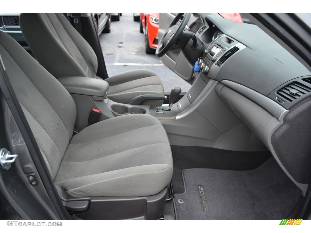 2010 Sonata GLS - Willow Gray / Cocoa photo #15