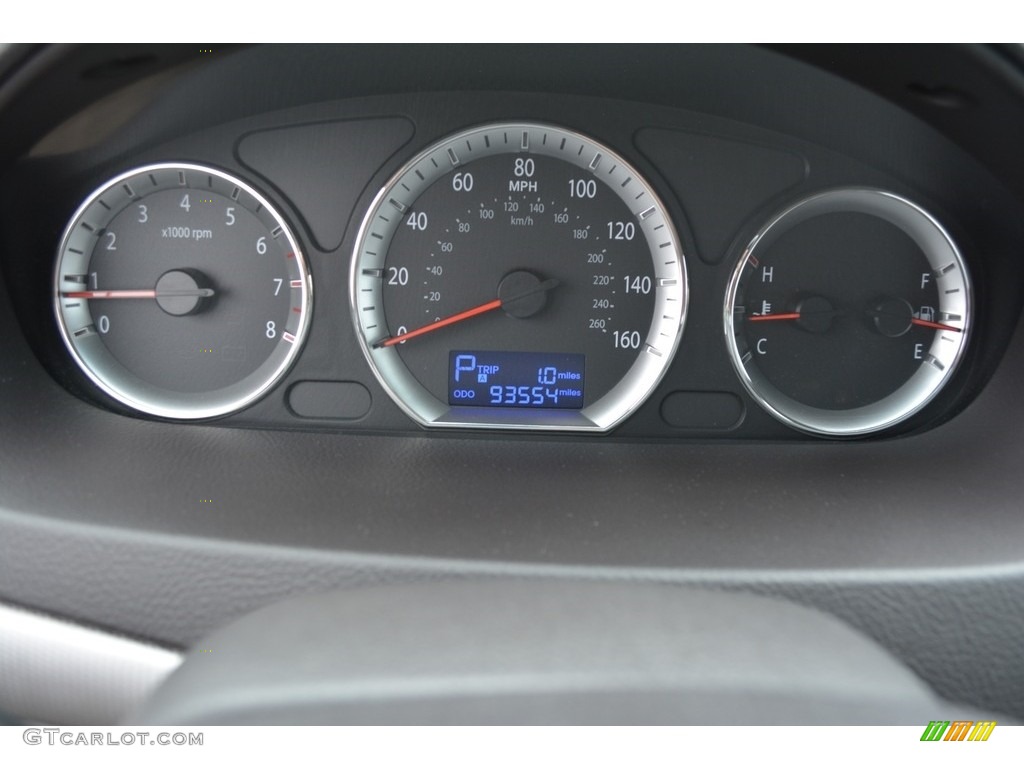 2010 Sonata GLS - Willow Gray / Cocoa photo #19