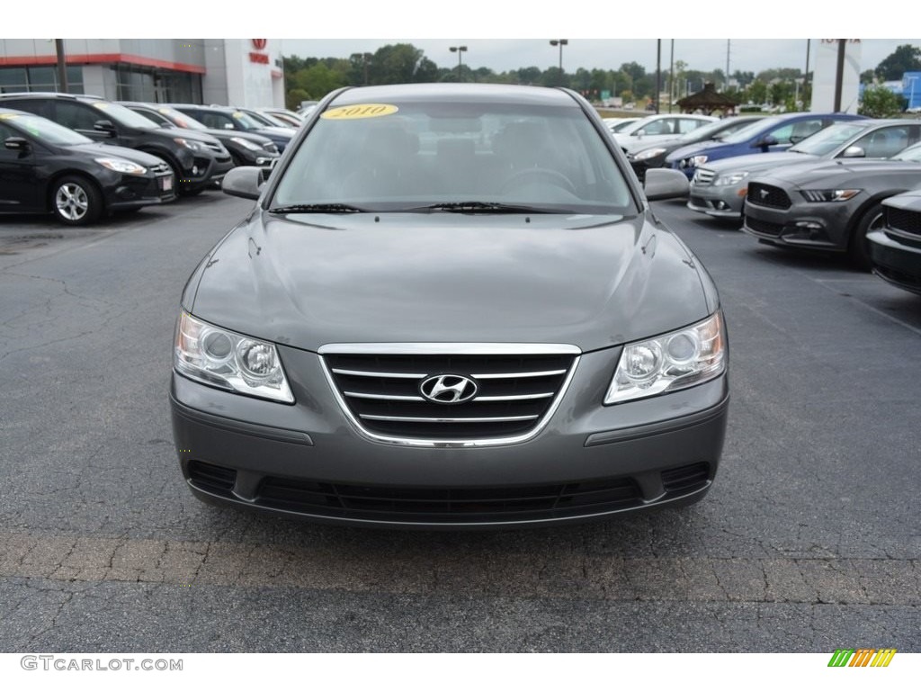 2010 Sonata GLS - Willow Gray / Cocoa photo #21