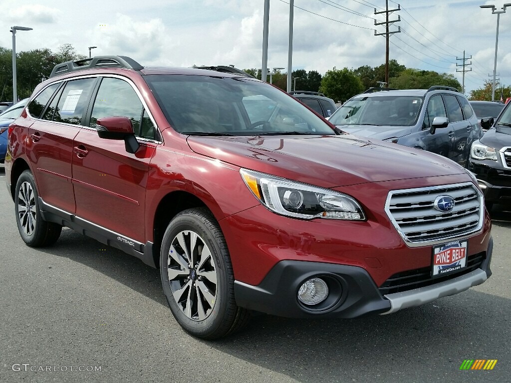 2017 Outback 3.6R Limited - Venetian Red Pearl / Warm Ivory photo #1