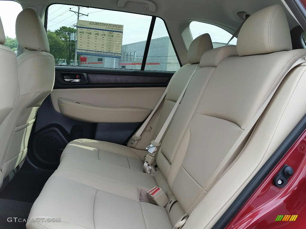 Warm Ivory Interior 2017 Subaru Outback 3.6R Limited Photo #116004536