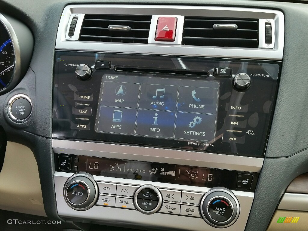 2017 Subaru Outback 3.6R Limited Controls Photo #116004628
