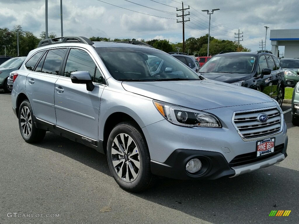 2017 Outback 2.5i Limited - Ice Silver Metallic / Slate Black photo #1