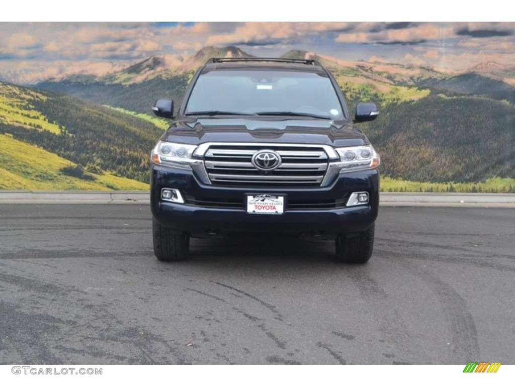2017 Land Cruiser 4WD - Blue Onyx Pearl / Terra photo #2