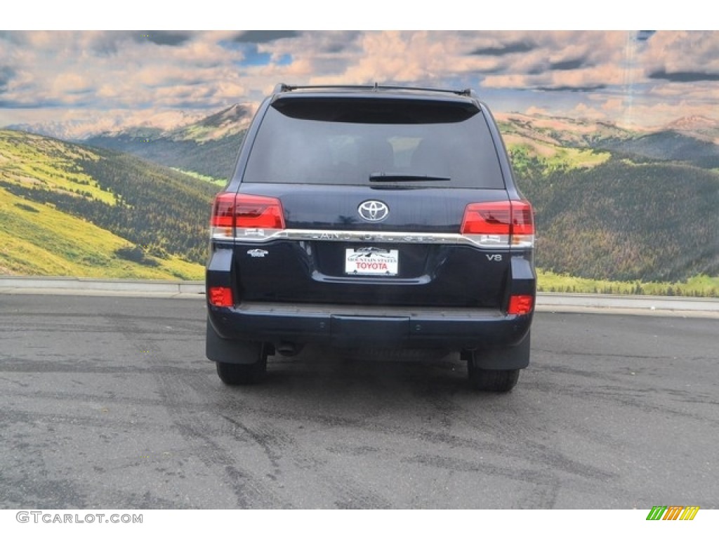2017 Land Cruiser 4WD - Blue Onyx Pearl / Terra photo #4