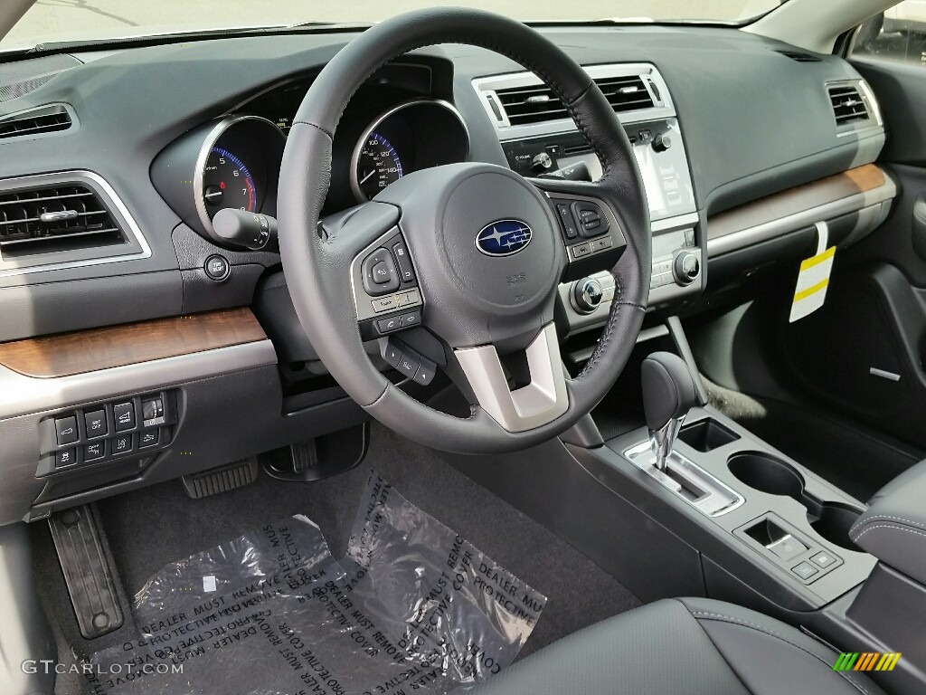 Slate Black Interior 2017 Subaru Outback 3.6R Limited Photo #116005179