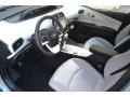 Moonstone Gray 2017 Toyota Prius Three Interior Color