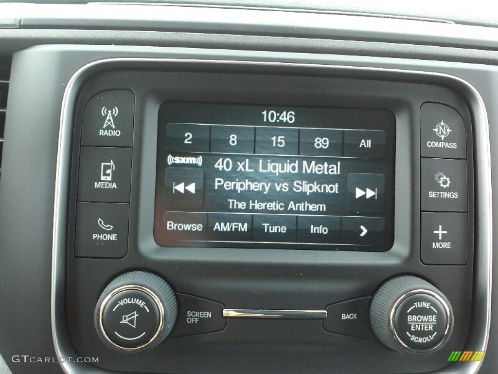 2017 Ram 2500 Tradesman Crew Cab 4x4 Controls Photo #116005443